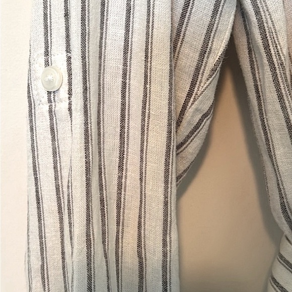 Gap Stripe Shirt Dress Size M - Picture 7 of 7